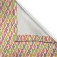thumbnail image 3 of Ambesonne Scale Kitchen Curtains, Retro Half Circle Motif, 55"x39", Multicolor, 3 of 3