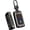 3 Button Black-short Keychain, variant on Key Fob Cover Compatible with Mazda 2 3 CX5 CX8 CX9 CX-30 CX-50 CX-70 CX-90 2025 Keychain Case Holder Protector