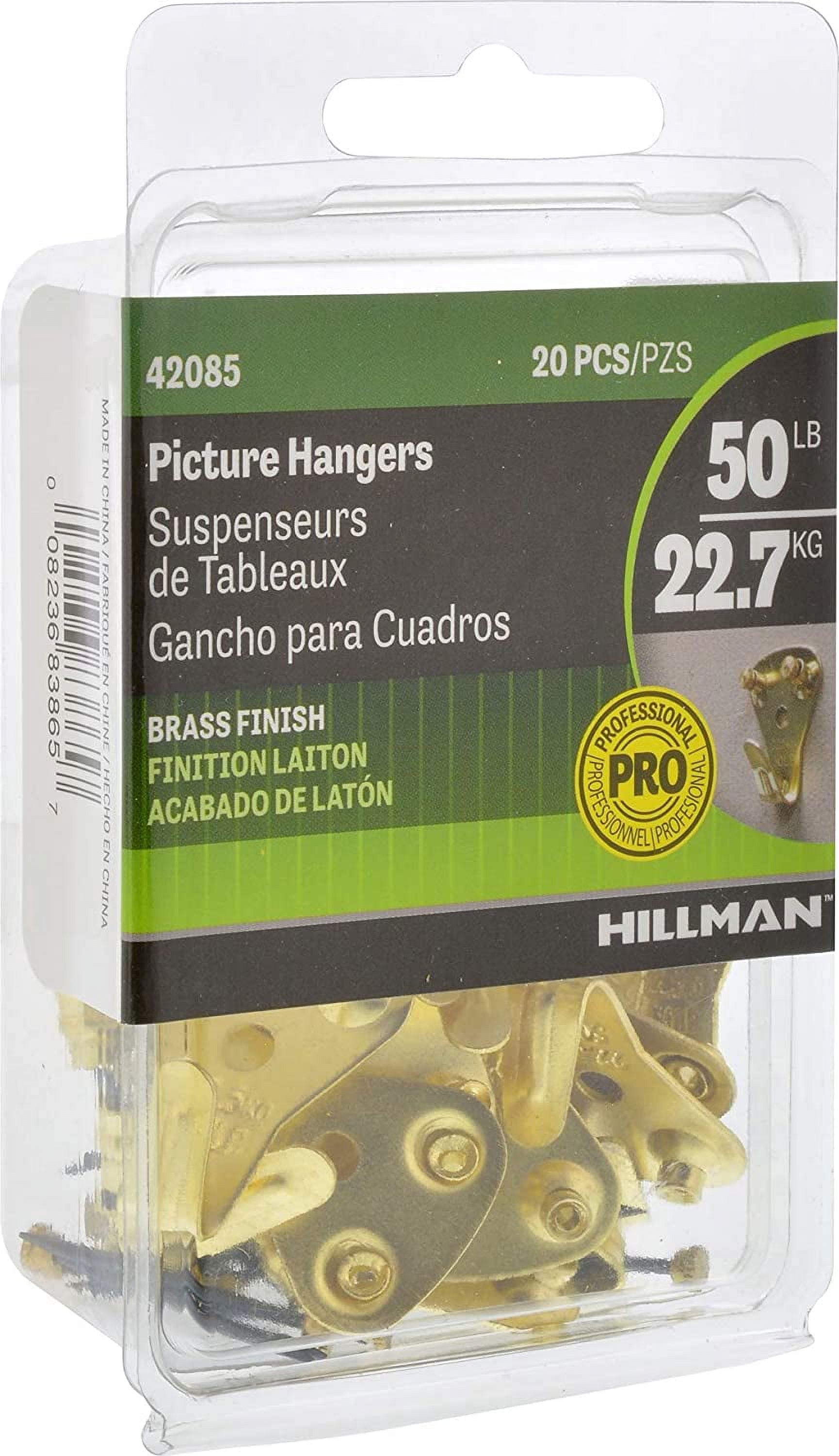42085 Classic Picture Hangers, 50-Lb., 20-Pk. - Quantity 1