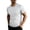 hgg319-White, variant on Yaoyar Men's Athletic T-Shirt, Moisture Wicking Workout Tee, Quick Dry Gym Top, Casual Running Fitness Shirt