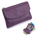 thumbnail image 2 of Leather Purse For Women RFID Blocking Soft Cowhide Compact Wallet Stylish Small Handbag Spacious Organizer Secure Durable, 2 of 4