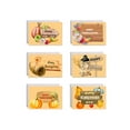 thumbnail image 6 of Set of 6 Happy Thanksgiving Cards with Envelopes Stickers Pumpkin Greeting Card, 6 of 9