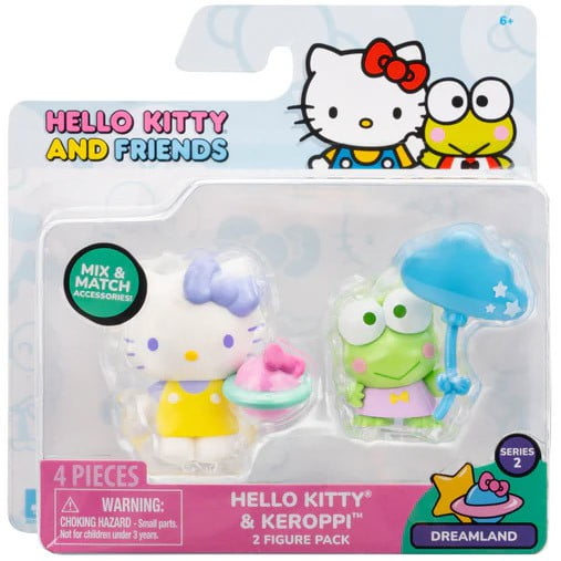 Sanrio Series 2 Dreamland Hello Kitty & Keroppi Mini Figure 2-Pack