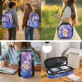 thumbnail image 5 of Yspwyqan Kids Backpack Set Ages 8-15, Galaxy Star Axolotl Backpack and Lunch Box with Water Bottle Bag, 17 Inch Lightweight Casual Daypack Front Pocket for School Travel, 5 of 7