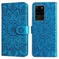 thumbnail image 1 of Funda tipo cartera GANGXUN para Samsung Galaxy S20 Ultra , diseño girasol, cuero PU, soporte, cierre magnético, tarjetero, 1 of 5