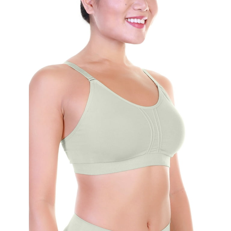 Angelina Wire-Free Seamless Plus-Size Bras (6-Pack)