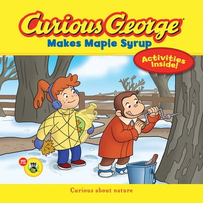 Pre-Owned Curious George Makes Maple Syrup (Cgtv 8x8): A Winter and Holiday Book for Kids (Paperback) 0544032527 9780544032521