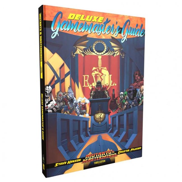 Green Ronin Publishing GRR5518 Mutants & Masterminds Deluxe Gamemasteras Game Guide