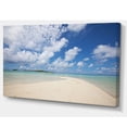 thumbnail image 2 of Serene Maldives Beach under Clouds, 2 of 3