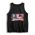 thumbnail image 6 of Danhjin Women Tank Top 4th of July Independence Day's Patriotic Print Sleeveless Tops Summer Casual Going out Party Holiday Graphic Tee, 6 of 6