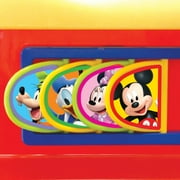 Disney: Mickey Mouse 2-in-1 Battery-Powered Ride-on Choo Choo Train W/ Caboose & Tracks