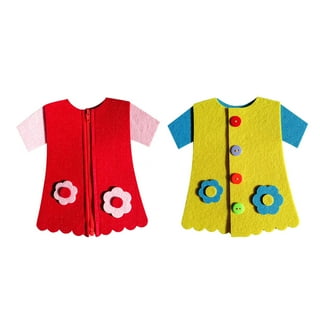 Baby toys with cheap zippers and buttons