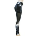 thumbnail image 1 of Mujeres Acanalado Crop Tank Pantalones cortos de cintura alta Trajes de yoga Conjuntos Sartenes Casual Tie Malla Costura Burbuja Fridja  hfkajh104713, 1 of 5