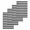 Black, variant on Boho Black Stripe Kitchen Dish Towels for Drying Dishes Set of 4, Abstract Geometric White Minimalist Waffle Weave Microfiber Hand Tea Bathroom Towels Quick Dry & Absorbent Towel 15.7x23.6