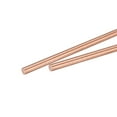thumbnail image 1 of Unique Bargains 4mm Dia. 250mm Length Solid Copper Round Rod Lathe Bar Stock for DIY Craft 2pack, 1 of 4