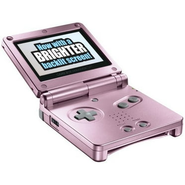Restored Nintendo Game Boy Advance SP (Pearl Pink) (Refurbished)