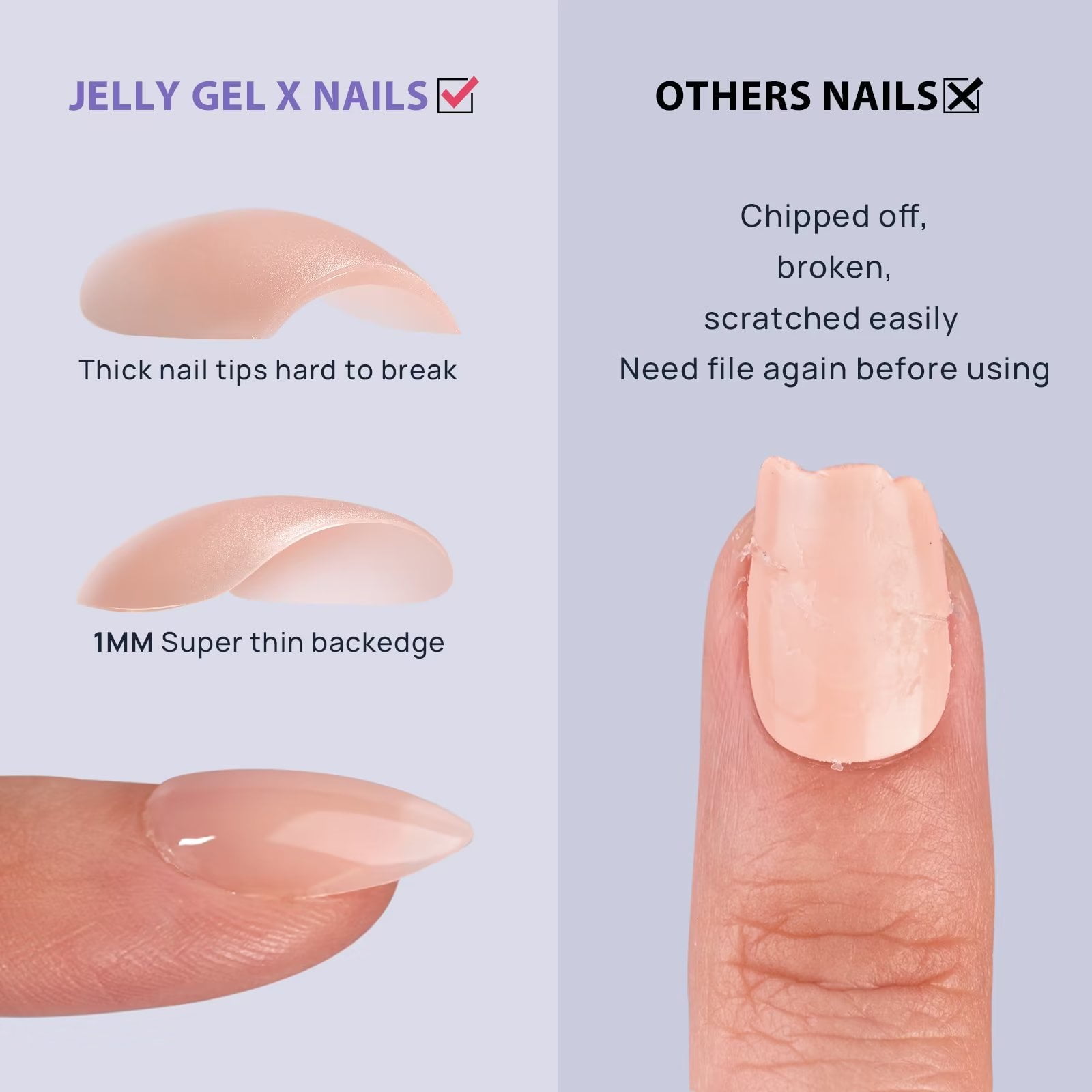 Guide To Gel-X Nails - Nineteen85 Nail bar