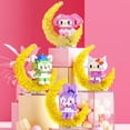 thumbnail image 3 of Disney Stitch-minibloques de construcción de Hello Kitty para niños, juguete de montaje de construcción de Sanrio, dibujos animados brillantes, regalo para niños, 3 of 4