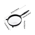 thumbnail image 3 of Handheld Nylon Fine Mesh Flour Sieve High Precision Filter Screen for Home Baking Daily Sugar Powder Raw Material Screening Processing Work, 3 of 9
