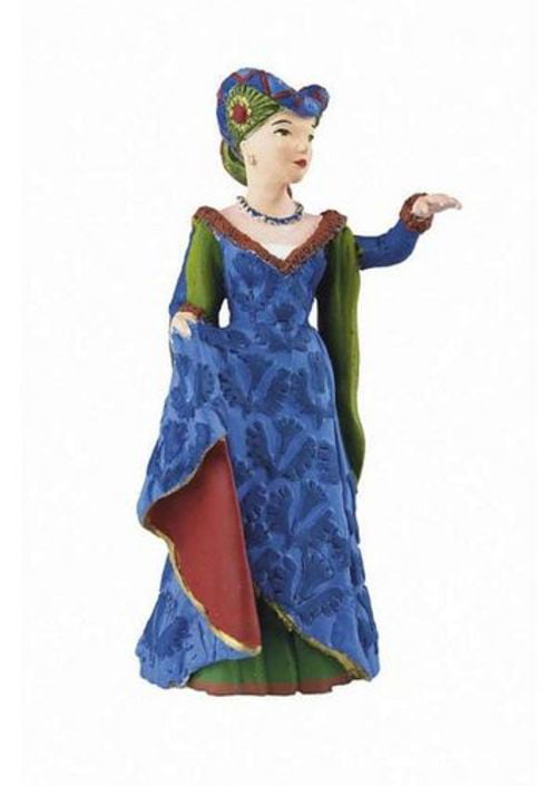 Blue Toy Figure 39393 New Papo Medieval Fair Lady 