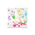 thumbnail image 1 of BOSDECO Paint Splashes Home Decor Nautical Style Sofa Throw Pillow Case Cushion Cover Two Sides Printings 16x16 inches, 1 of 1