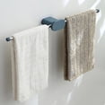 thumbnail image 3 of Toallero con ventosa, toallero de doble poste, soporte para toallas de baño, acero inoxidable No, 3 of 4