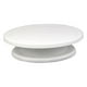 thumbnail image 2 of Base giratoria para tartas de 28 cm (11") antideslizante, redonda, blanca, para decorar la mesa de la cocina. Blanco, 2 of 9