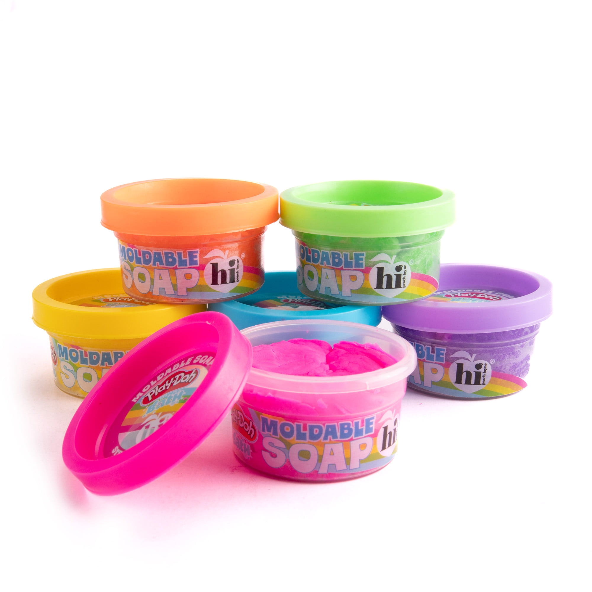Play-Doh Moldable Soap Bath Play Set, 20 Pieces