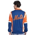 thumbnail image 2 of Men's Starter Royal/Orange New York Mets Contender Tricot Full-Zip Track Jacket, 2 of 2