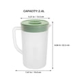 thumbnail image 2 of LIFKOME 2Pcs Large Capacity Plastic Water Pitcher with Lid for Refrigerator Use and Cold Beverages, 2 of 8