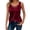 WenDA05_Red, variant on WEIWEN Satin Silk Tank Tops for Women Criss Cross V Neck Sleeveless Tops Trendy 2026 Metallic Plus Size Summer Camisole Blouses Navy, XL