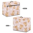 thumbnail image 3 of HELLHERO Heart-Shaped Cat Pattern Sewing Machine Carrying Cover with Storage Pocket and Carrying Handle Waterproof Material Home and Shop Sewing Equipment Storage, 3 of 8