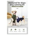 thumbnail image 6 of Dog Anxiety vests, Calming Compression Shirt for Travel Thunderstorms, Soothing Pet Clothing to Reduce Stress, Reflective for Night, Olive Green, Dark blue, 6 of 9