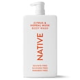 thumbnail image 3 of (4 pack) Native Body Wash, Citrus & Herbal Musk, Sulfate Free, for Women & Men, 36 fl oz, 3 of 16