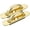 Gold, variant on Gamvdout 2X Door Handle Vintage Cabinet Drawer Handle Rotating Hidden Type Handle Hardware Invisible Cabinet Drawer Handle Recessed Tatami Handles Rotate Floor Cabinet