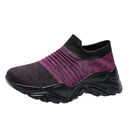 

YILINDER Womens Walking Shoes Athletic Sneakers Oversized Air Cushion Flat Casual Shoes