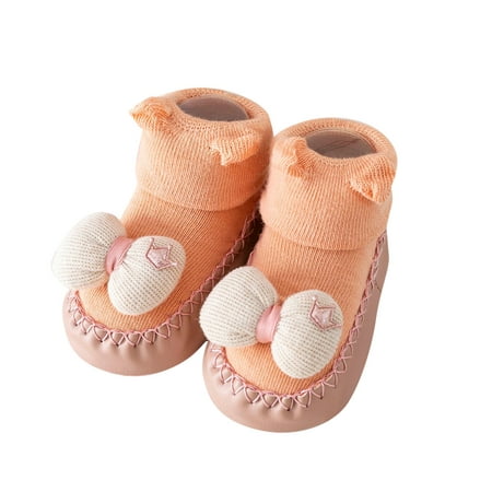

Larisalt Toddler Shoes Baby Girl Boy Canvas Shoes Soft Sole Slippers Ankle Sneaker Toddler Grib Shoes First Walker Orange