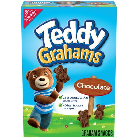 teddy grahams chocolate graham snacks oz walmart