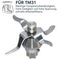 thumbnail image 4 of Lame de Rechange pour Vorwerk Thermomix TM31, Joint Inclus, 4 of 5
