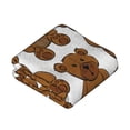 thumbnail image 5 of Throw Blanket, Surprised Cartoon Bear Blanket, Lightweight Microfiber Fleece Throw for Couch, Sofa, Bed, 60x50inch, 5 of 7