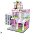 thumbnail image 1 of Street View Snack Street Music Compatible Small Particle High Building Blocks Boxed Children'S Educational Aerospace Assembly Toys For Boys And Girls, 1 of 7