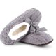 thumbnail image 2 of Calcetines tipo bailarina, zapatillas de casa de punto antideslizantes con lazo, zapatos cálidos de invierno para interiores, cómodas zapatillas de casa para mujer, 2 of 9