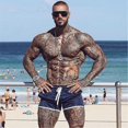 thumbnail image 5 of Men Fitness Bodybuilding Sportswear Shorts, 5 of 5