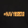 thumbnail image 3 of CafePress - #Navywife Dark T Shirt - Men's Classic Graphic Cotton T-Shirt, 3 of 4