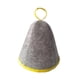 thumbnail image 2 of Accesorios para sombreros de fieltro Cómodo de llevar Turbante para el cabello Gorro de baño multiusos para bañarse Vaporarium Hombres y mujeres gris y amarillo, 2 of 9