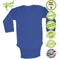 thumbnail image 3 of Awkward Styles Baby Love American Flag Graphic Baby Long Sleeve Bodysuits Tops USA Flag Stars and Stripes Patriotic Gift, 3 of 4