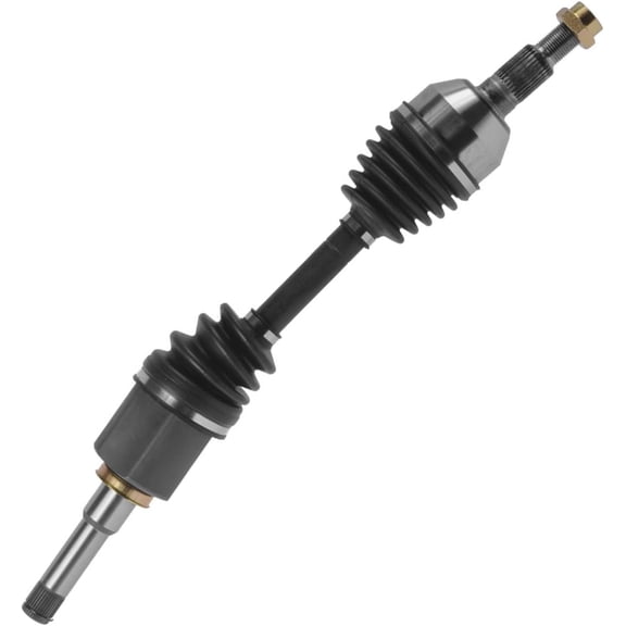 Detroit Axle - Front Left CV Axle for 2009-2012 Chevrolet Malibu Pontiac G6 Saturn Aura, Driver Side CV Axle Shaft Assembly 2010 2011 Replacement
