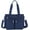 Navy, variant on ZhangBaoLin Hobo Bag for Women Waterproof Nylon Shoulder Crossbody Bag Large Capacity Totes Handbag Multiple Pockets Purse Satchel