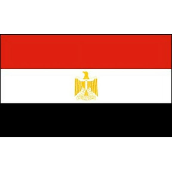 Egypt Flag 3x5ft Poly