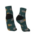 thumbnail image 4 of Bingfone Big Machine Design Patterned Men'S Women'S Casual Cotton Socks, 4 of 9
